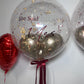 24” CHRISTMAS BUBBLE BALLOON