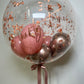 24” COPPER FLAKE BUBBLE BALLOON