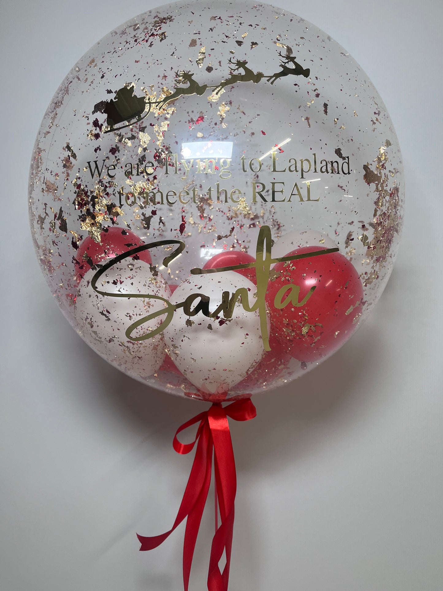 24” CHRISTMAS BUBBLE BALLOON