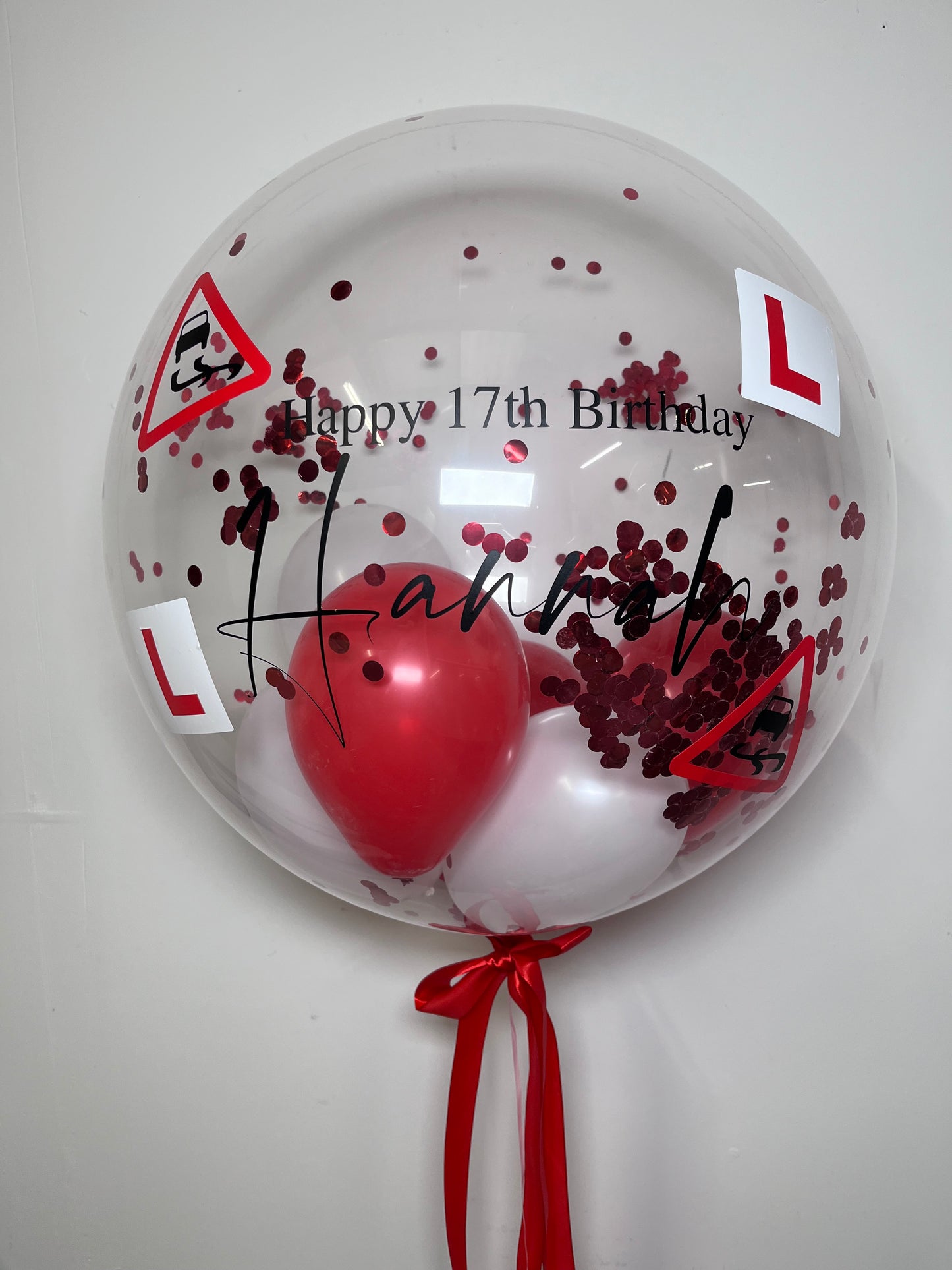 24” LEARNER DRIVER BUBBLE BALLOON