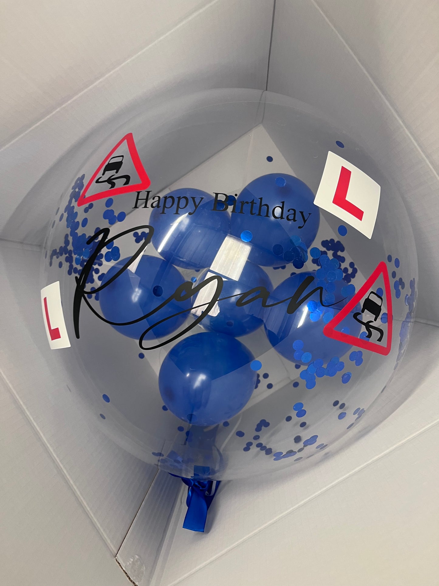 24” LEARNER DRIVER BUBBLE BALLOON