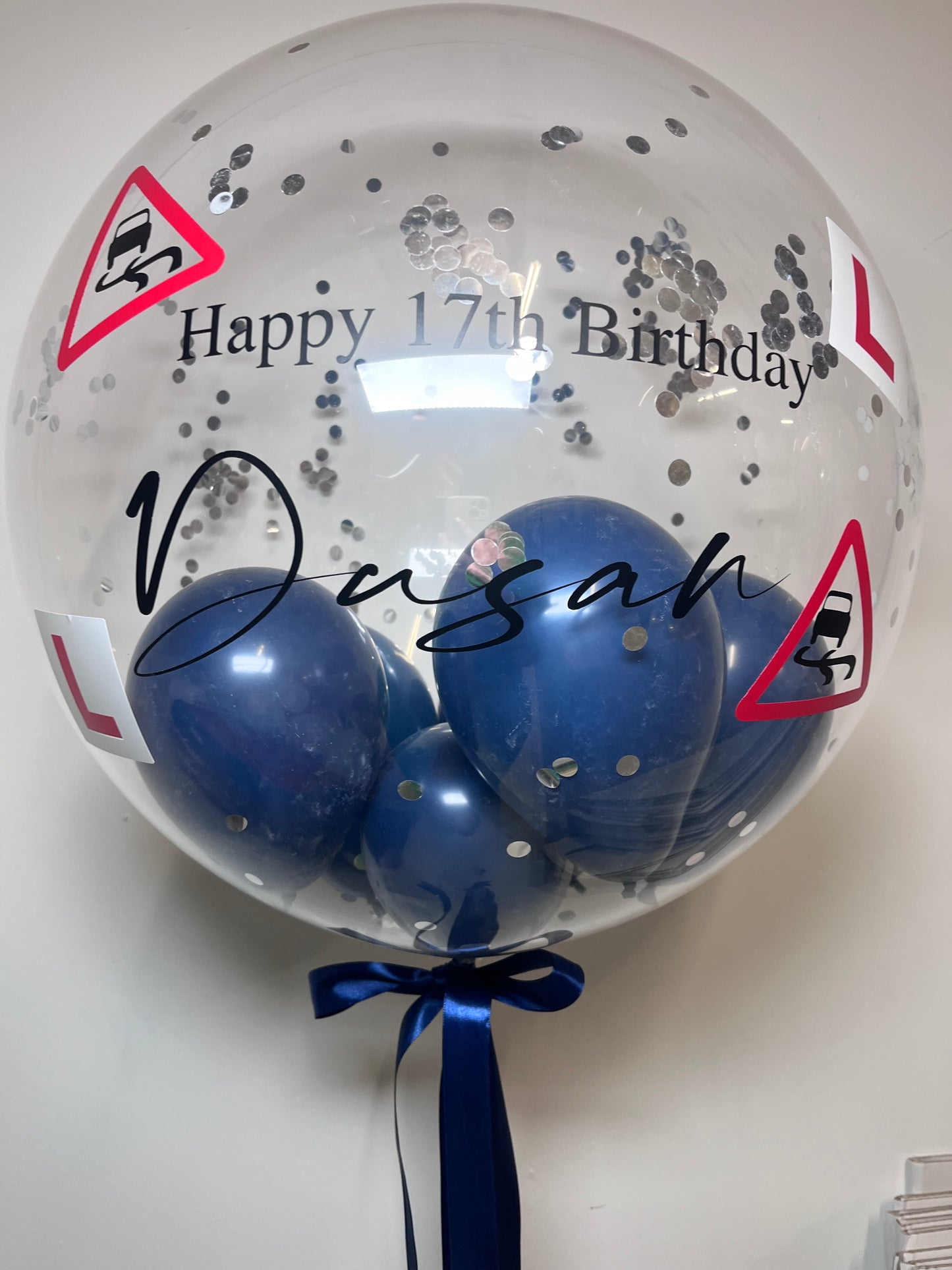 24” LEARNER DRIVER BUBBLE BALLOON