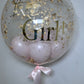 24” FLAKE BABY SHOWER BUBBLE BALLOON