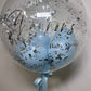 24” Silver flake BUBBLE BALLOON