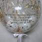 24” WEDDING/ENGAGEMENT/ ANNIVERSARY BUBBLE BALLOON