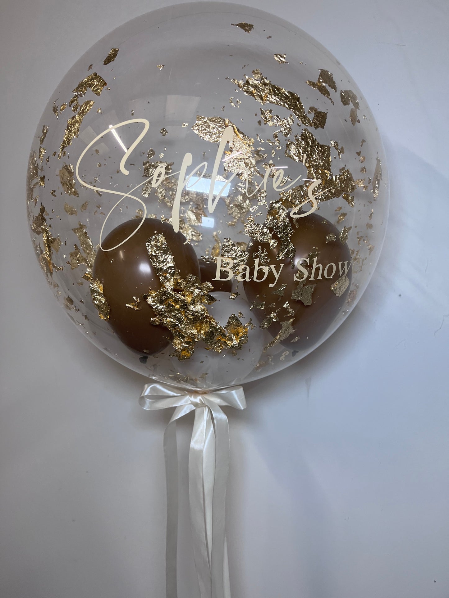 24” FLAKE BABY SHOWER BUBBLE BALLOON