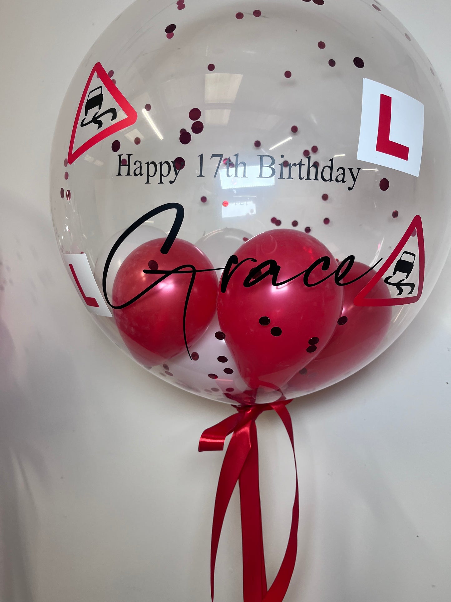 24” LEARNER DRIVER BUBBLE BALLOON