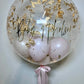 24” FLAKE BABY SHOWER BUBBLE BALLOON