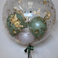 24” GOLD FLAKE BUBBLE BALLOON