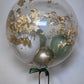 24” GOLD FLAKE BUBBLE BALLOON