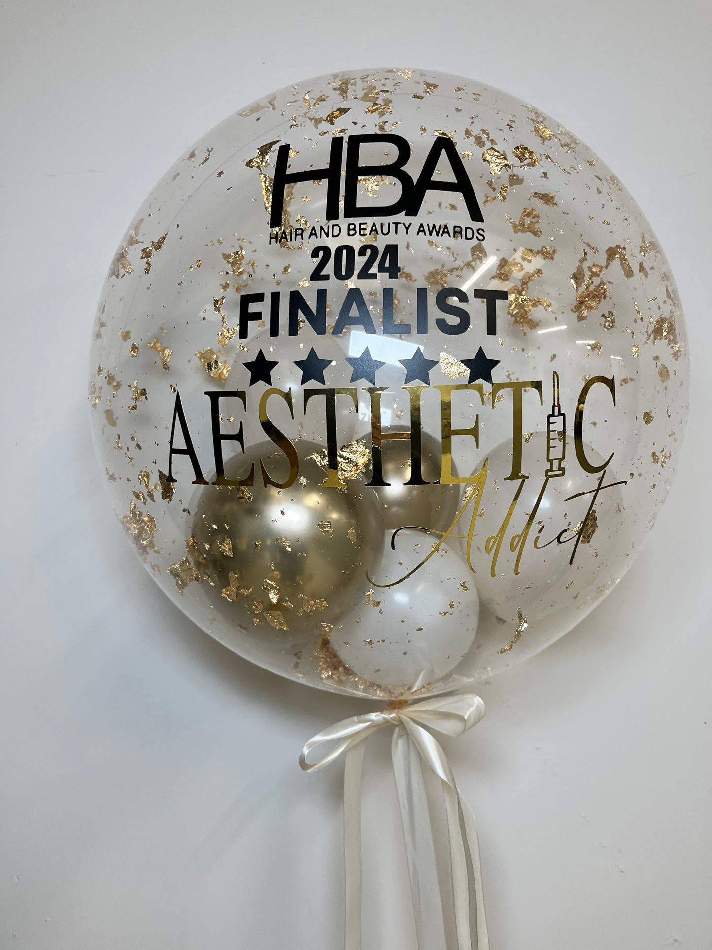 24” BUSINESS logo BUBBLE BALLOON