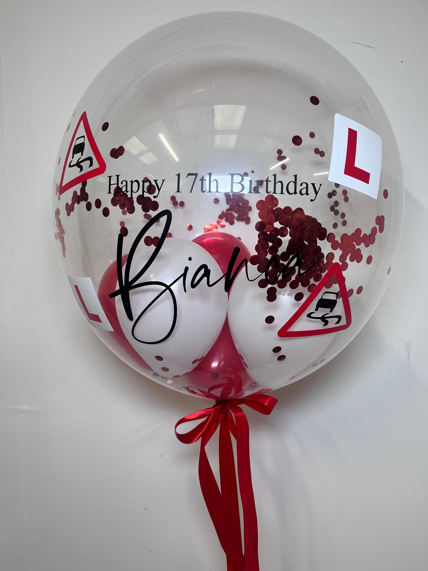 24” LEARNER DRIVER BUBBLE BALLOON