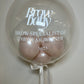 24” BUSINESS logo BUBBLE BALLOON