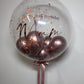 24” COPPER FLAKE BUBBLE BALLOON