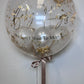 24” GOLD FLAKE BUBBLE BALLOON