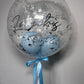 24” Silver flake BUBBLE BALLOON