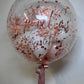 24” COPPER FLAKE BUBBLE BALLOON