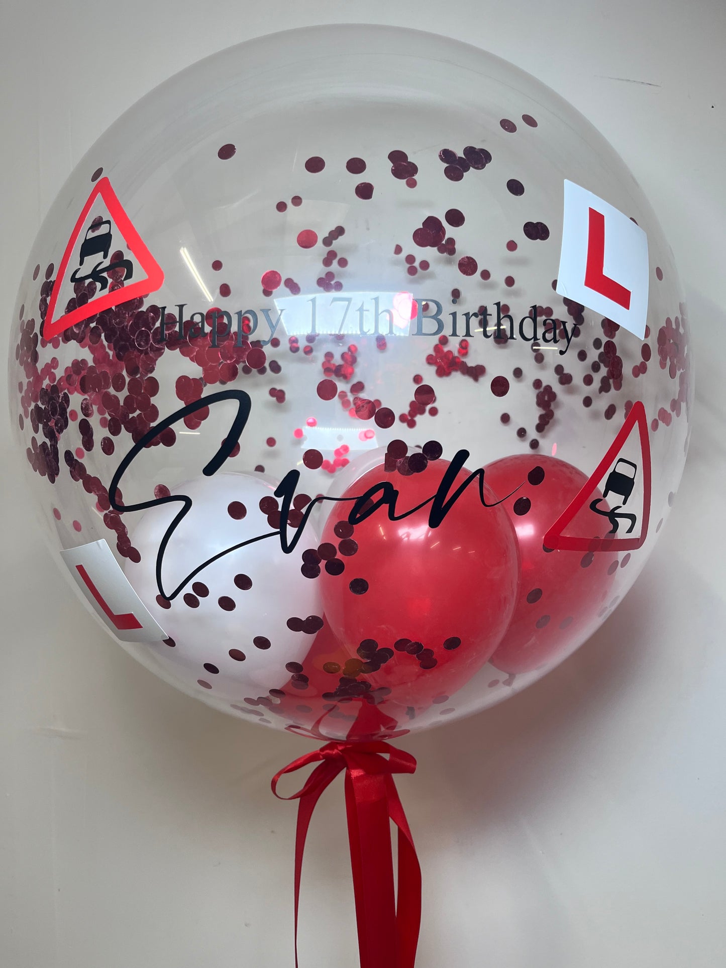 24” LEARNER DRIVER BUBBLE BALLOON