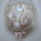 24” GOLD FLAKE BUBBLE BALLOON