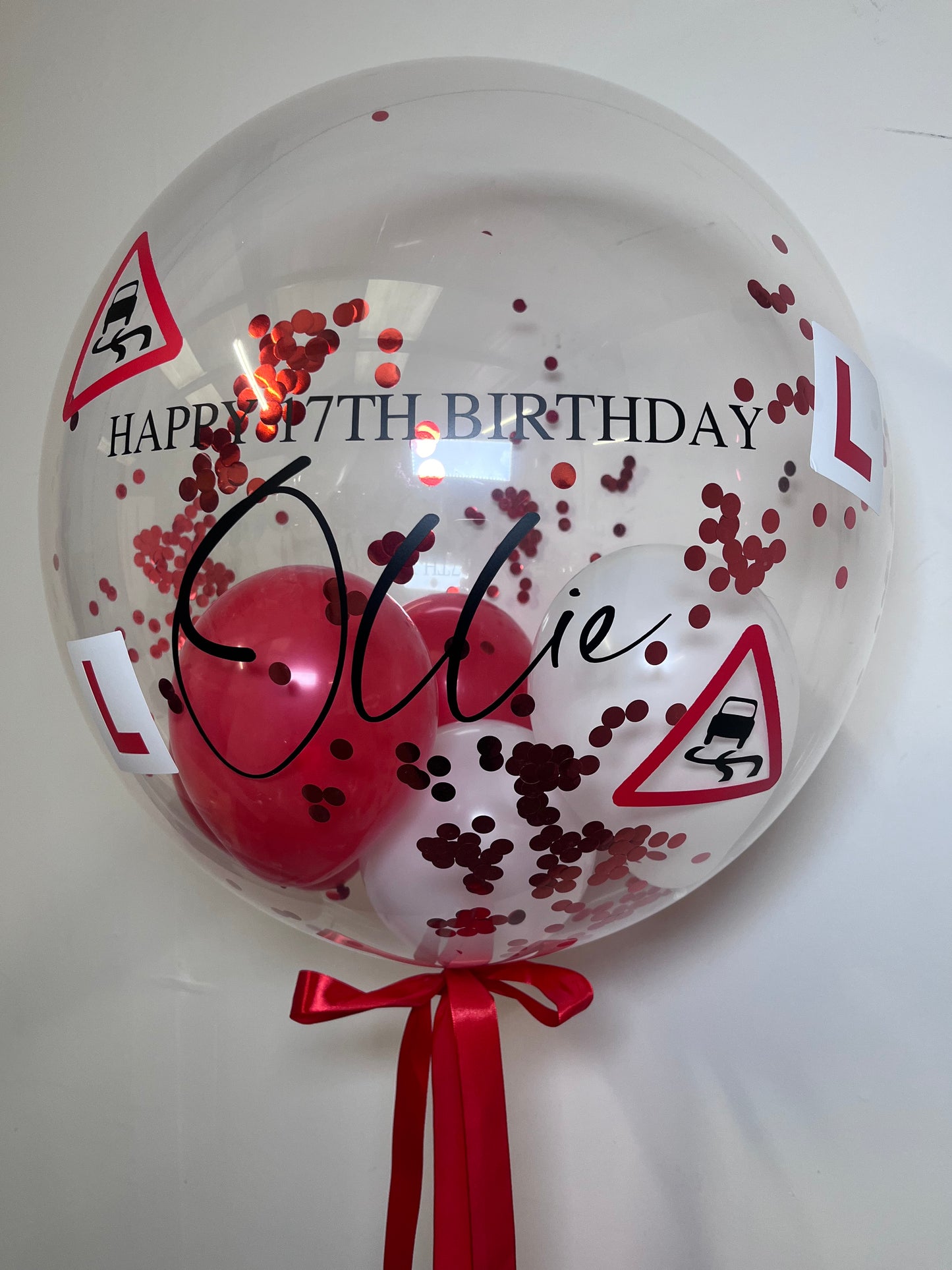 24” LEARNER DRIVER BUBBLE BALLOON