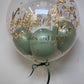 20” GOLD/SILVER/COPPER FLAKE BUBBLE BALLOON