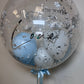 24” Silver flake BUBBLE BALLOON