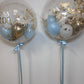 24” FLAKE BABY SHOWER BUBBLE BALLOON